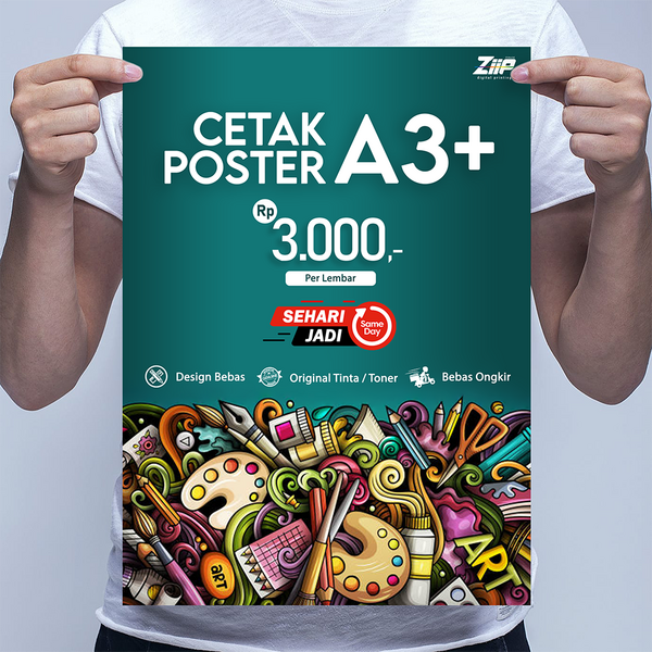 Cetak Poster A3+